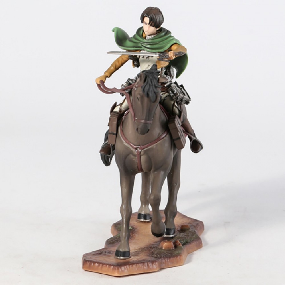 Attack On Titan Levi Ackerman Horse Riding Figür | Aksiyon Figürü ...