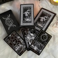 Dükkan Hediyelik Black & White Tarot Destesi