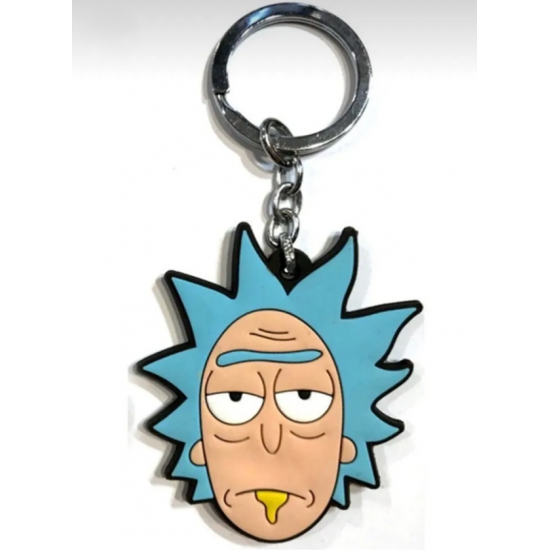 Rick & Morty Rick Silikon Anahtarlık