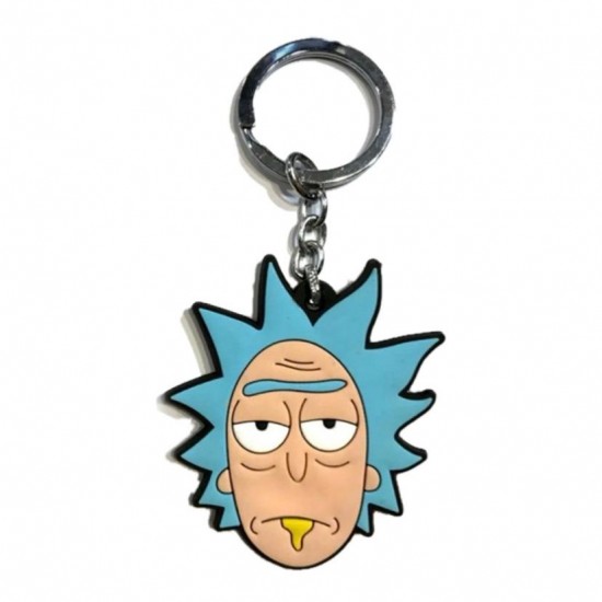 Rick & Morty Rick Silikon Anahtarlık