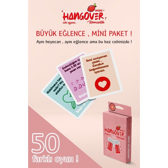 Hangover Mini Romantik İçki Oyunu