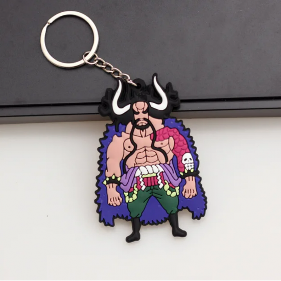 One Piece Kaido Silikon Anahtarlık