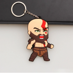 God of War Kratos Silikon Anahtarlık