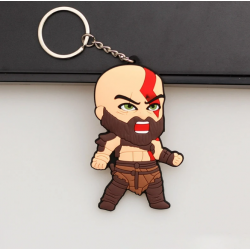 God of War Kratos Silikon Anahtarlık