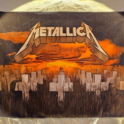 Metallica Duvar Örtüsü