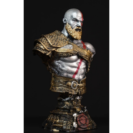 God Of War Kratos Büst, God of war Ragnarök Kratos