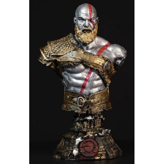 God Of War Kratos Büst, God of war Ragnarök Kratos